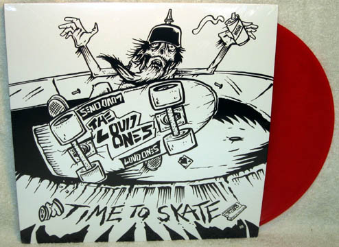 LOUD ONES "Time To Skate" LP (Beer City) Red Vinyl